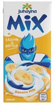 جهينه ميكس حليب بالموز 200 مل – عبوة 27 قطعة بطعم لذيذ وقيمة غذائية