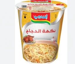 اندومي كوب نودلز بنكهة الدجاج 60 جرام | نودلز فورية في كوب