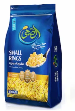 الضحى مكرونة مرمرية 400 جرام | مكرونة قصيرة تمسك الصلصة