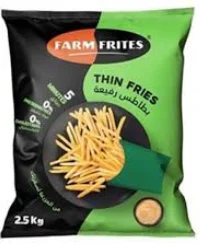 فارم فريتس بطاطس ألوميت 2.5 كيلو – مقرمشة ومثالية للاستخدام الكبير
