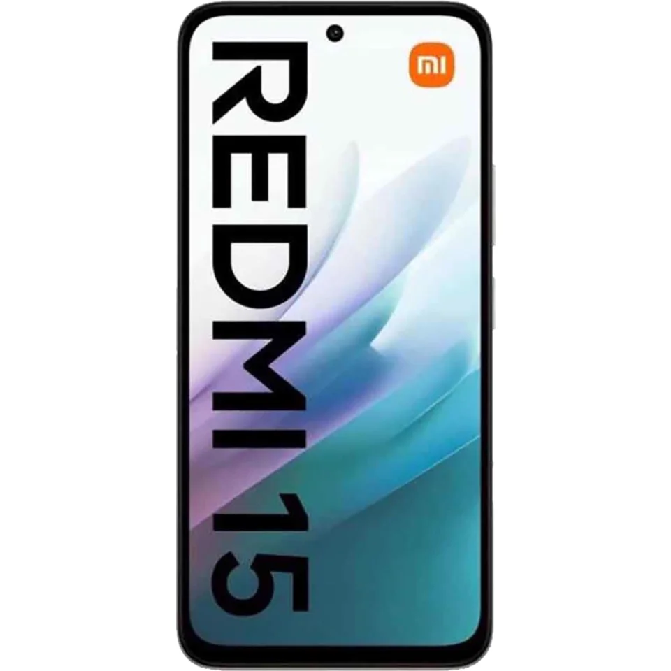 Xiaomi Redmi 15 4G شريحتين اتصال – 256GB مع 8GB RAM – لون Titanium Gray