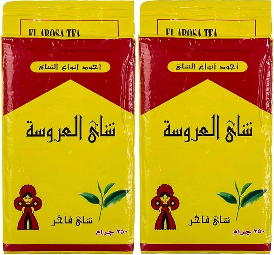 العروسة شاي ناعم – عبوتان × 250 جرام (إجمالي 500 جرام)
