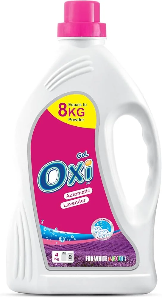 أوكسي جل غسيل أوتوماتيك برائحة نسيم اللافندر – عبوة كبيرة 4 كجم