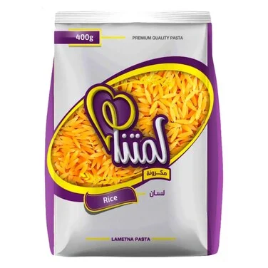 لامتنا معكرونة لسان عصفور (ريزوني) – حبوب صغيرة لتحضير شوربة ومكرونة – 400 جرام