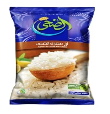 الضحى أرز مصري أبيض – حبة منتظمة لنتيجة ثابتة – 1 كيلوجرام