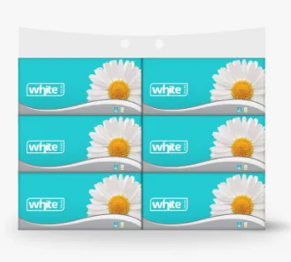 وايت مناديل وجه فليكسي 500 منديل – عبوة 6 قطع بنعومة فائقة