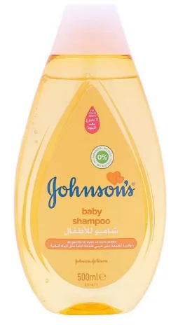جونسون شامبو شعر للأطفال حديثي الولادة 500 مل – عناية لطيفة بدون دموع