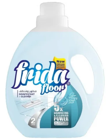 فريدا منظف ومطهر الأرضيات بأمواج البحر المنعشة 2 لتر – نظافة ولمعان يدومان