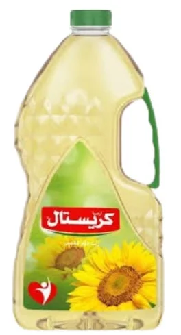 كريستال زيت عباد الشمس 1.6 لتر – طهي صحي وجودة موثوقة