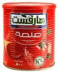هارفست صلصة طماطم صفيح 375 جرام | صلصة طماطم مركزة للطبخ