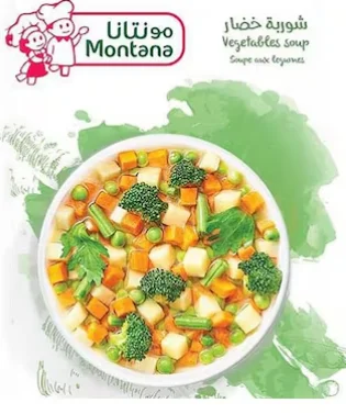 مونتانا شوربة خضار 400 جرام – مذاق غني وسهل التحضير