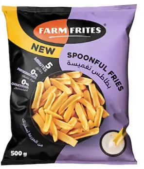 فارم فريتس بطاطس تغميسة 500 جرام – مقرمشة ومثالية للتقديم