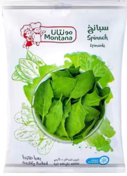 مونتانا سبانخ 400 جرام – أوراق مختارة وسهلة التحضير