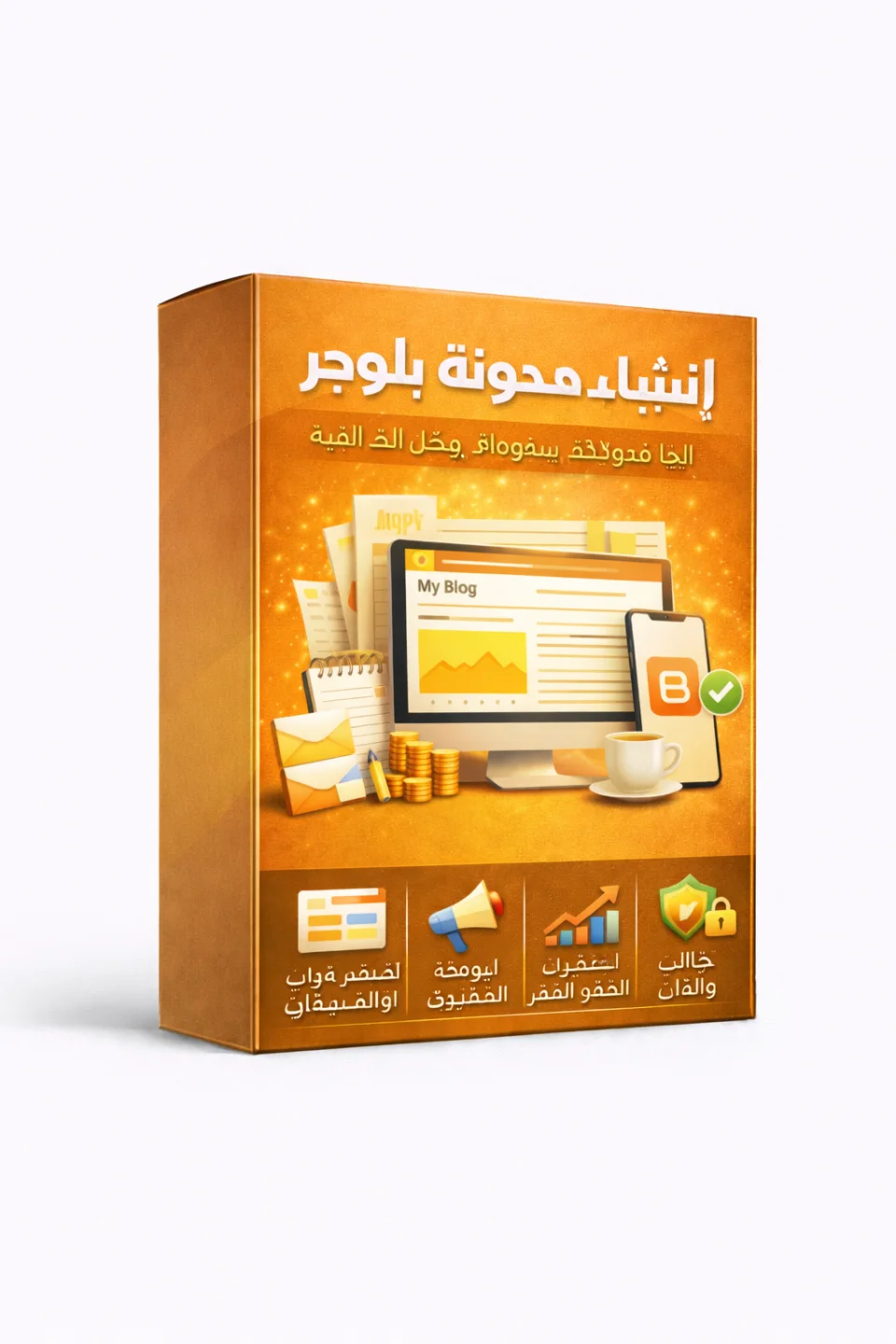 إنشاء مدونة بلوجر وضبط الإعدادات باحتراف – مدونة جاهزة للنشر والربح